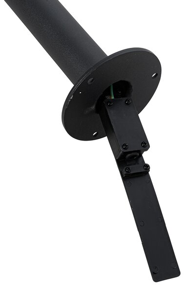 Moderna svjetiljka crna s plastikom 104 cm IP44 - Sfera