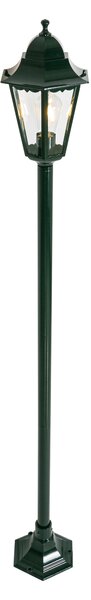 Klasična stojeća vanjska svjetiljka tamno zelena 170 cm IP44 - New Orleans