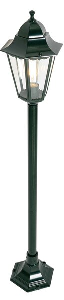 Klasična stojeća vanjska svjetiljka tamno zelena 125 cm IP44 - New Orleans