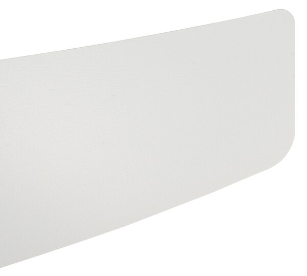 Pametni stropni ventilator bijeli s uzorkom drveta 132 cm uklj. LED prigušiva s daljinskim upravljačem - Cool