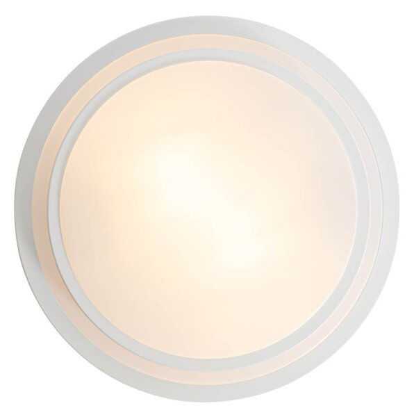 Moderna stropna svjetiljka bijela 35 cm IP44 - Walden