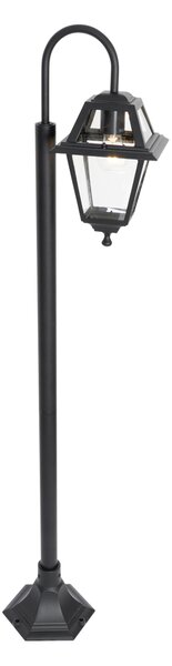 Klasični vanjski fenjer crni 135 cm IP44 - Berta