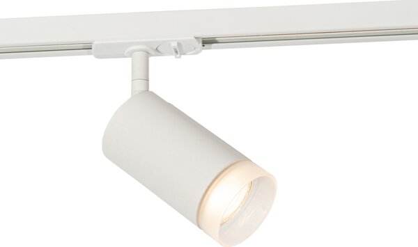 Moderni reflektor s bijelim prstenom za 1-fazni sustav tračnica GU10 50mm - Iconic Jeana