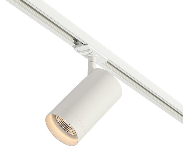 Moderni reflektor bijeli za 1-fazni sustav tračnica 70 mm - Iconic Jeana Luxe