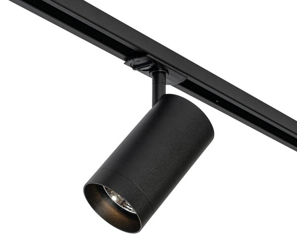 Moderni crni reflektor za 1-fazni sustav tračnica 70 mm - Iconic Jeana Luxe