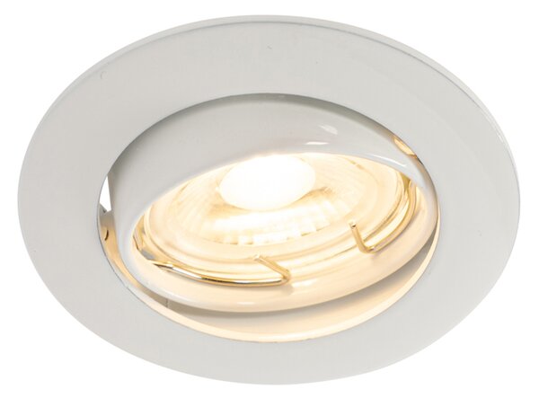 Set od 12 ugradbenih reflektora bijeli GU10 35 mm - Edu