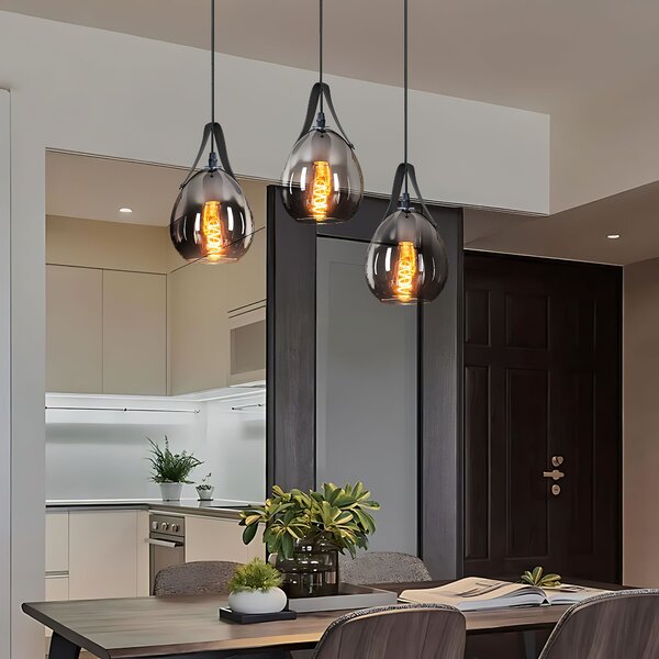 Viseća lampa APP1774-1CP BLACK GREY
