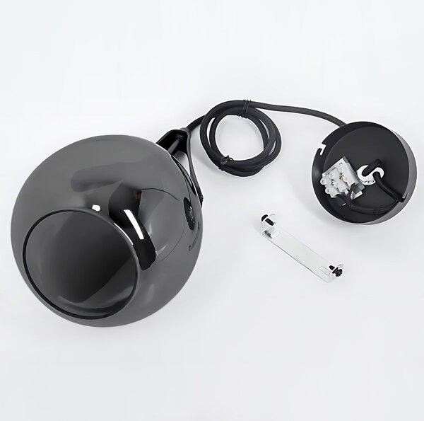 Viseća lampa APP1774-1CP BLACK GREY