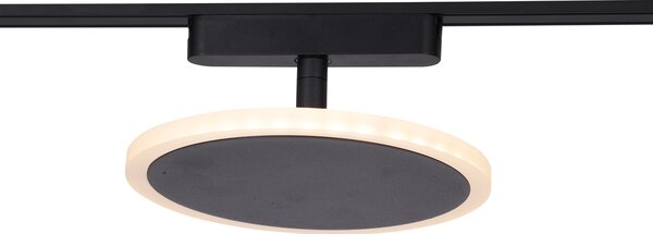 Sustav tračnica za rasvjetu s 10 svjetala, crna, 1-fazna - Magnetic Eggy Puk