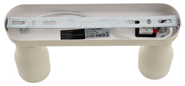 Okruglo stropno svjetlo bež GU10 50 mm 2-svjetla - Stanley
