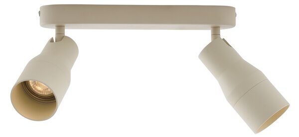 Okruglo stropno svjetlo bež GU10 50 mm 2-svjetla - Stanley