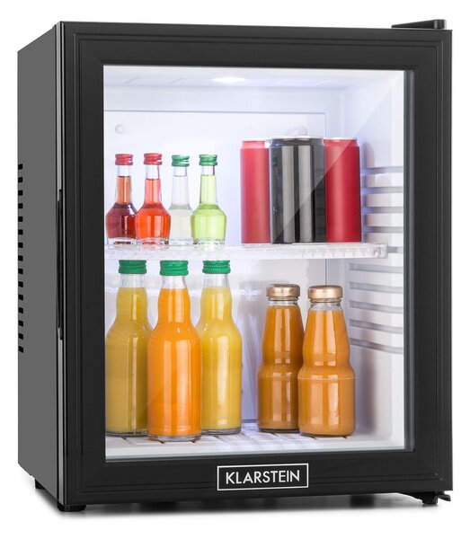 Klarstein Brooklyn minibar, 30 litara, klasa F, crni, staklo