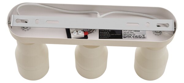 Okruglo stropno svjetlo bež GU10 50 mm 3-svjetla - Stanley