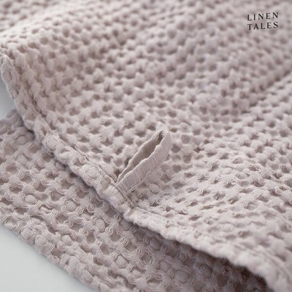 Svijetlo ružičasti ručnici i kuhinjske krpe u setu od 3 kom Honeycomb - Linen Tales