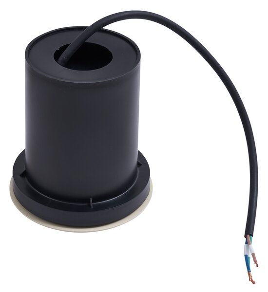 Moderna podna svjetiljka bež GU10 50mm podesiva IP65 - Delux