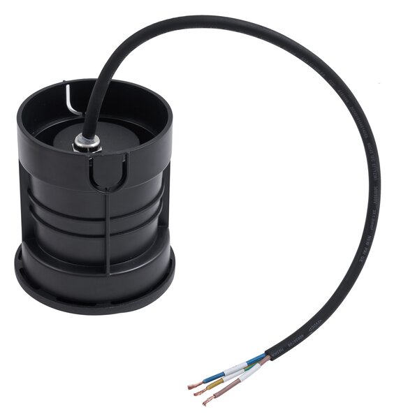 Moderna podna reflektorska svjetiljka crna GU10 50 mm efekt 4 svjetla IP65 - Cellar
