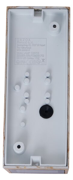 Skandinavska zidna svjetiljka drvo 2 svjetla GU10 70mm IP54 - Baleno