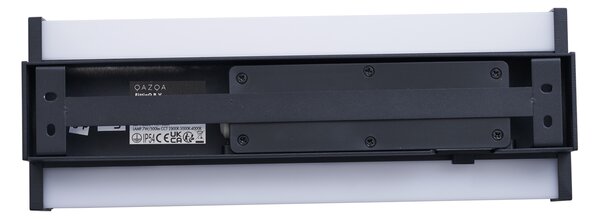Moderna zidna svjetiljka crna 30 cm uklj. LED CCT IP54 - Vanya