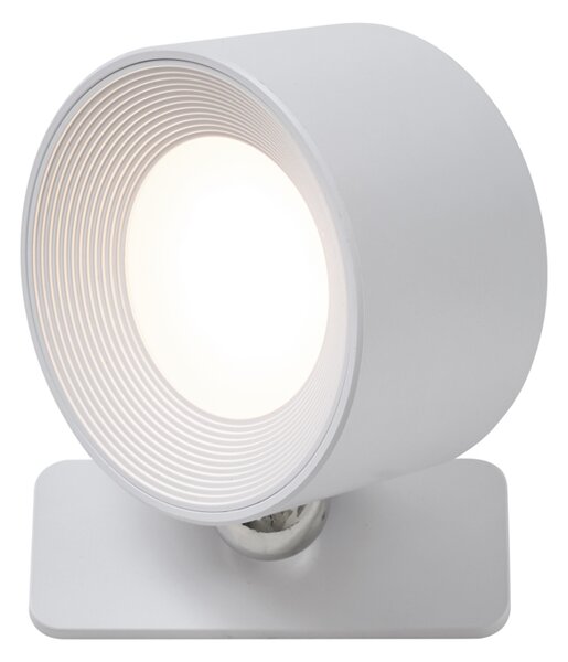 Set od 4 moderne zidne i stropne svjetiljke bijele boje uklj. LED punjive - Bright