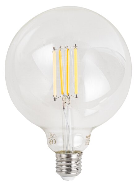 E27 LED žarulja s mogućnošću prigušivanja G125 prozirna 7W 806 lm 2700-6500K Zigbee