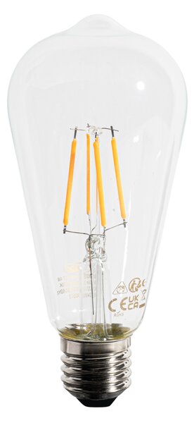 Set od 5 E27 LED žarulja A60 senzor sumraka 4W 400 lm 2200K