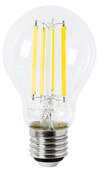Set od 5 LED žarulja E27 A60 prozirne 4,9 W 1055 lm 2700 K