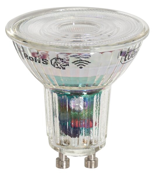 Set od 5 pametnih GU10 50mm LED žarulja prozirnih 4,8W 400 lm 1800-6500K