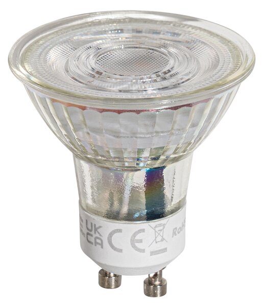 Set od 5 GU10 50mm LED žarulja prozirne 3W 250 lm 2200K