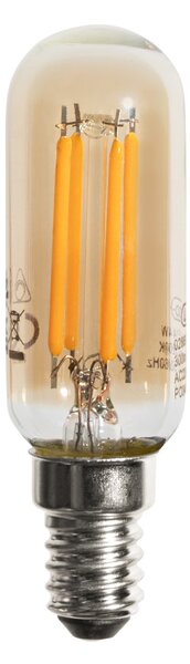 Set od 5 E14 prigušivih LED žarulja zlatne T25 4W 300 lm 2200K