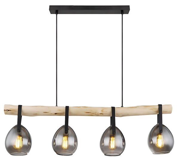 Viseća lampa APP1775-4CP WOOD GREY