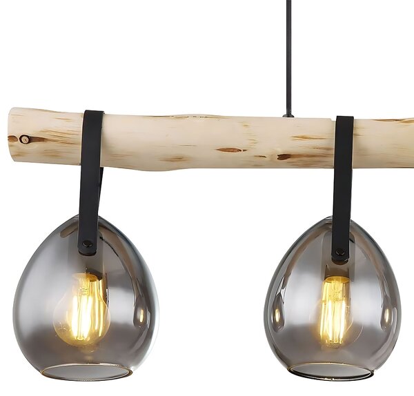 Viseća lampa APP1775-4CP WOOD GREY