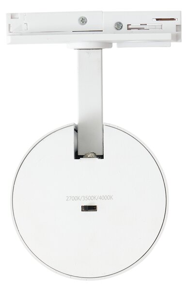 Moderni reflektor bijeli za 1-fazni sustav tračnica, uklj. LED - Iconic Mark