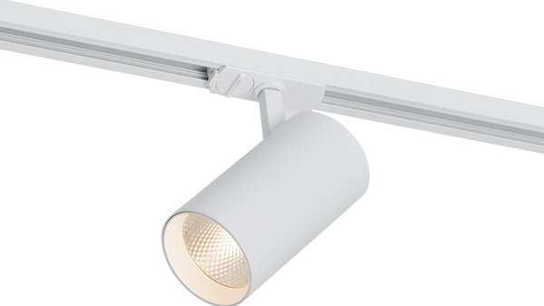 Moderni reflektor bijeli za 1-fazni sustav tračnica, uklj. LED - Iconic Mark