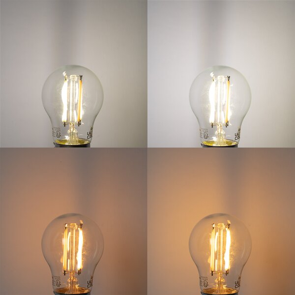 Set od 5 pametnih E27 LED žarulja P45 4.5W 470 lm 1800-4000K