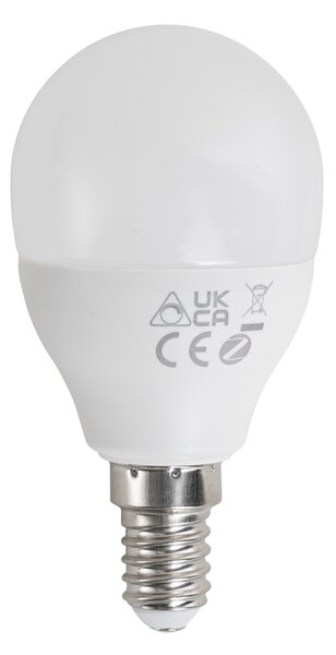 Pametna E14 prigušiva LED žarulja G45 Opal 4,9W 470 lm 2700-6500K