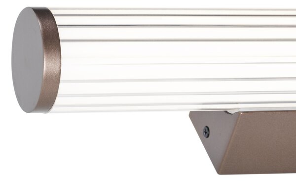 Retro zidna svjetiljka brončana 40 cm uklj. LED IP44 - Coco