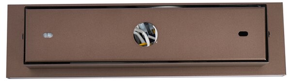 Moderna zidna svjetiljka tamno brončana podesiva s USB-C uklj. LED - Modric