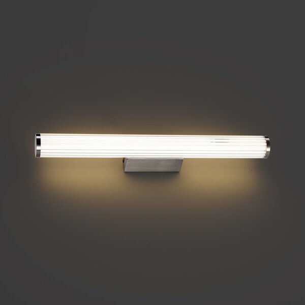 Retro zidna svjetiljka metalik 60,4 cm uklj. LED IP44 - Coco