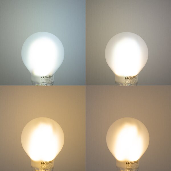 Set od 5 pametnih E14 LED žarulja P45 mat 4,2W 470 lm 2700-6500K