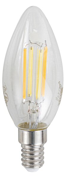 Set od 5 pametnih E14 LED žarulja C35 prozirne 4,2W 470 lm 2700-6500K