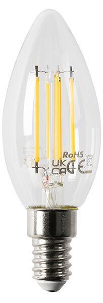 Set od 5 pametnih E14 LED žarulja B35 4,5W 470 lm 2700K