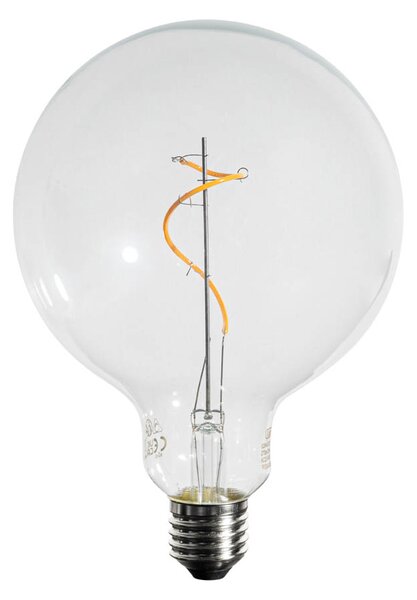 Set od 5 E27 prigušivih LED žarulja spiralne niti G125 4W 270 lm 2200K