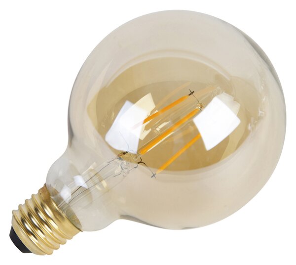 Set od 5 E27 3-stupanjskih prigušivih LED žarulja G95 Goldline 5W 530lm 2200K