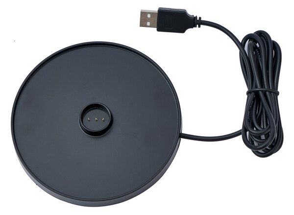 Stolna svjetiljka hrđavo smeđa uklj. LED IP65 Punjiva s priključnom stanicom - Bass