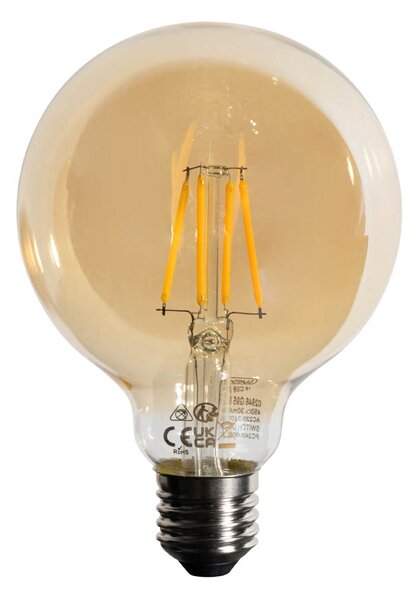 Set od 5 E27 Prigušiva LED žarulja G95 5W 450lm 2700K