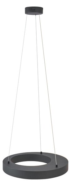 Moderna viseća svjetiljka crna 50 cm uklj. LED s 3-stupanjskim prigušivanjem - Organici
