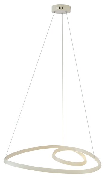 Skandinavska viseća svjetiljka bež 72 cm uklj. LED s 3-stupanjskim prigušivanjem - Circuit