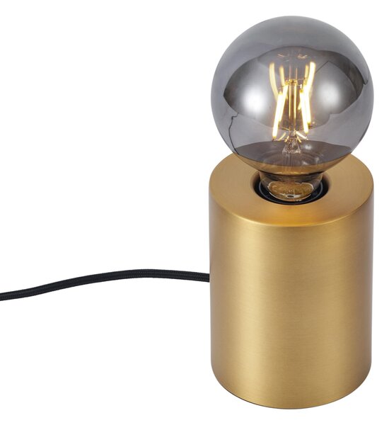 Moderna stolna svjetiljka mjedena 13 cm - Cylinder