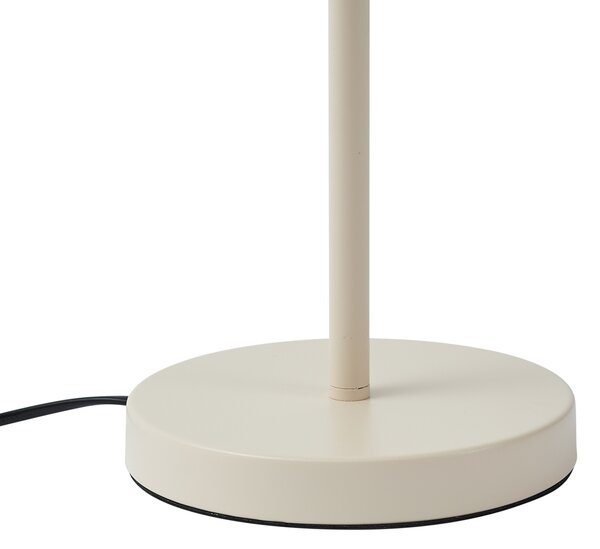 Retro stolna svjetiljka bež čelik 45 cm - Pauly