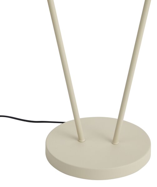 Moderna podna svjetiljka bež 2 svjetla GU10 35mm - Thomas